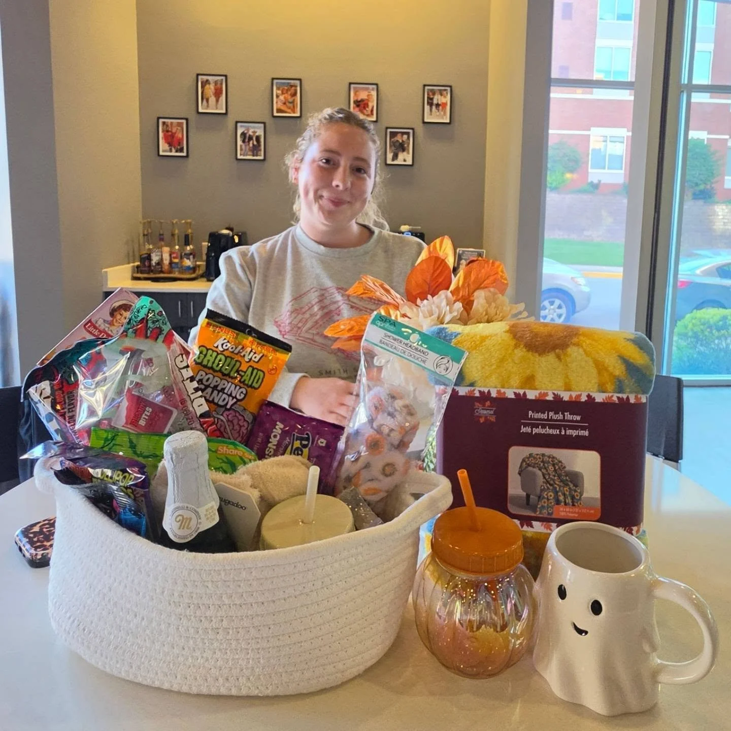 Our spooky Win It Wednesday winner!! 

We hope you enjoy your boo basket from Midtown! 

#livethelife #midtownbg ##WinItWednesday