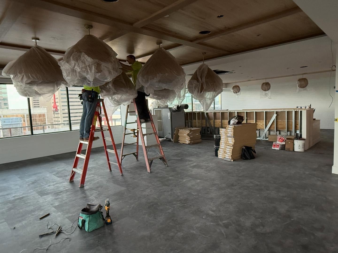 It&rsquo;s coming together! It&rsquo;s so rewarding to see finishes going in. 😍