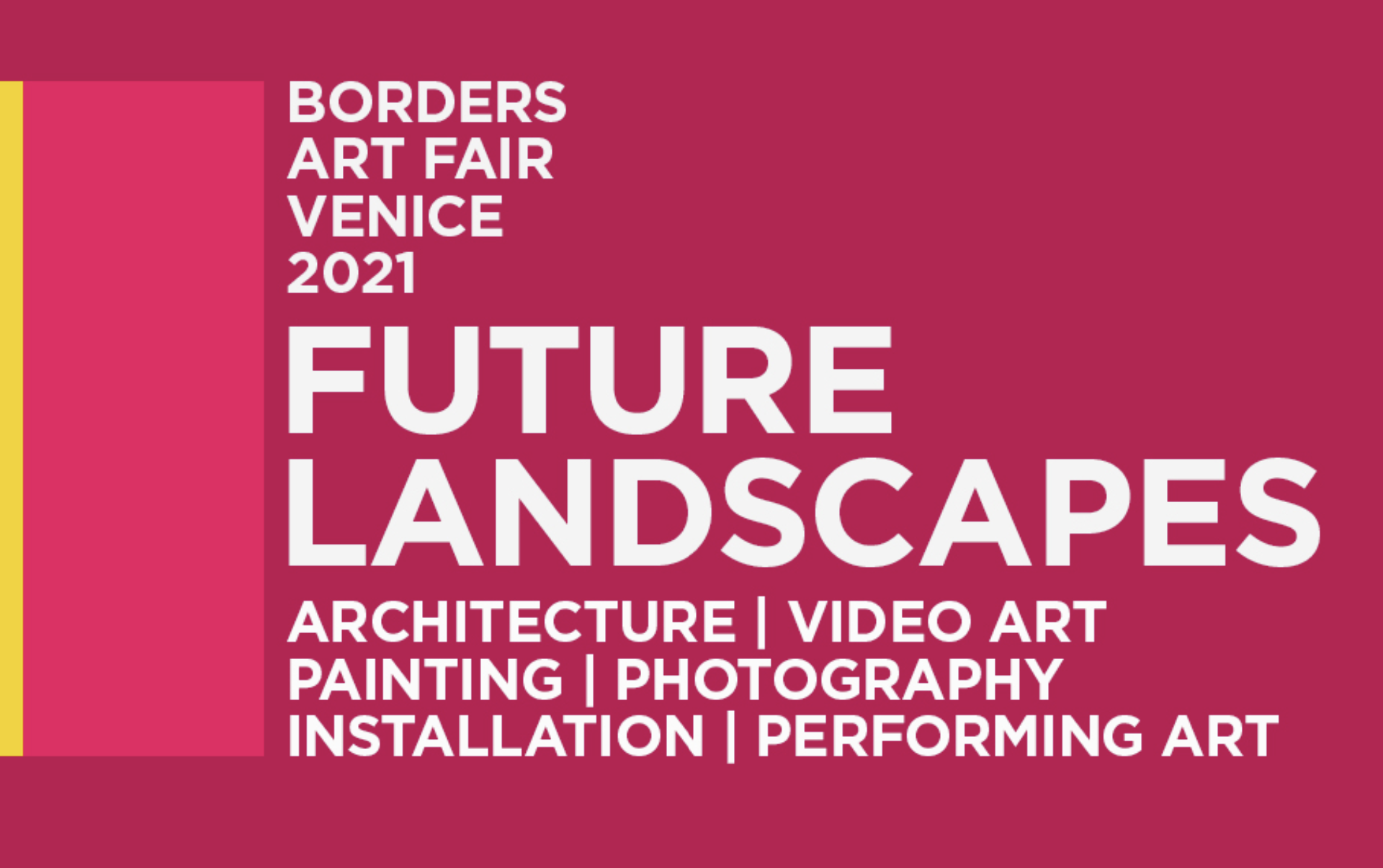 Venise 2021 - Futur Landscape