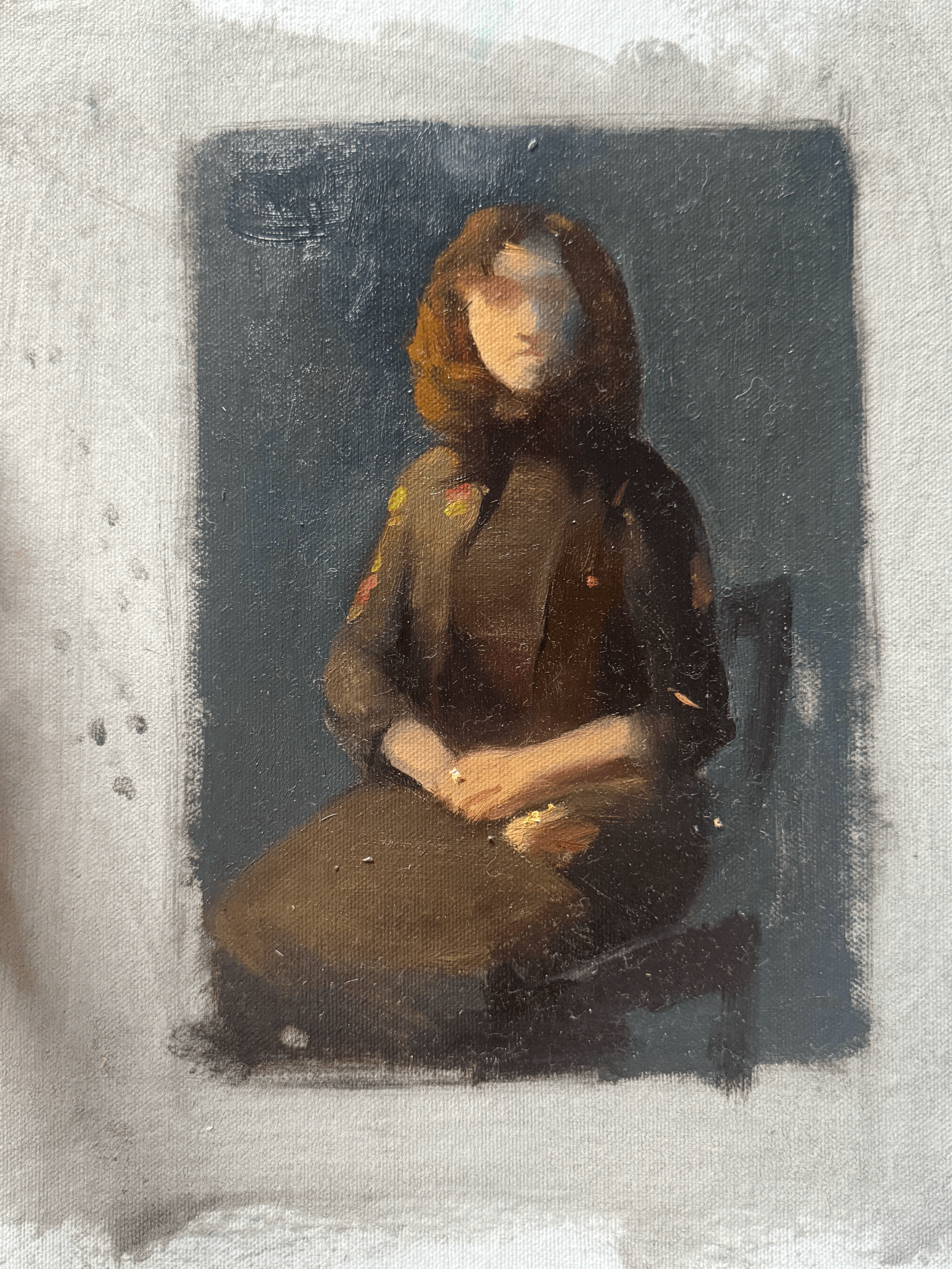 Woman sitting