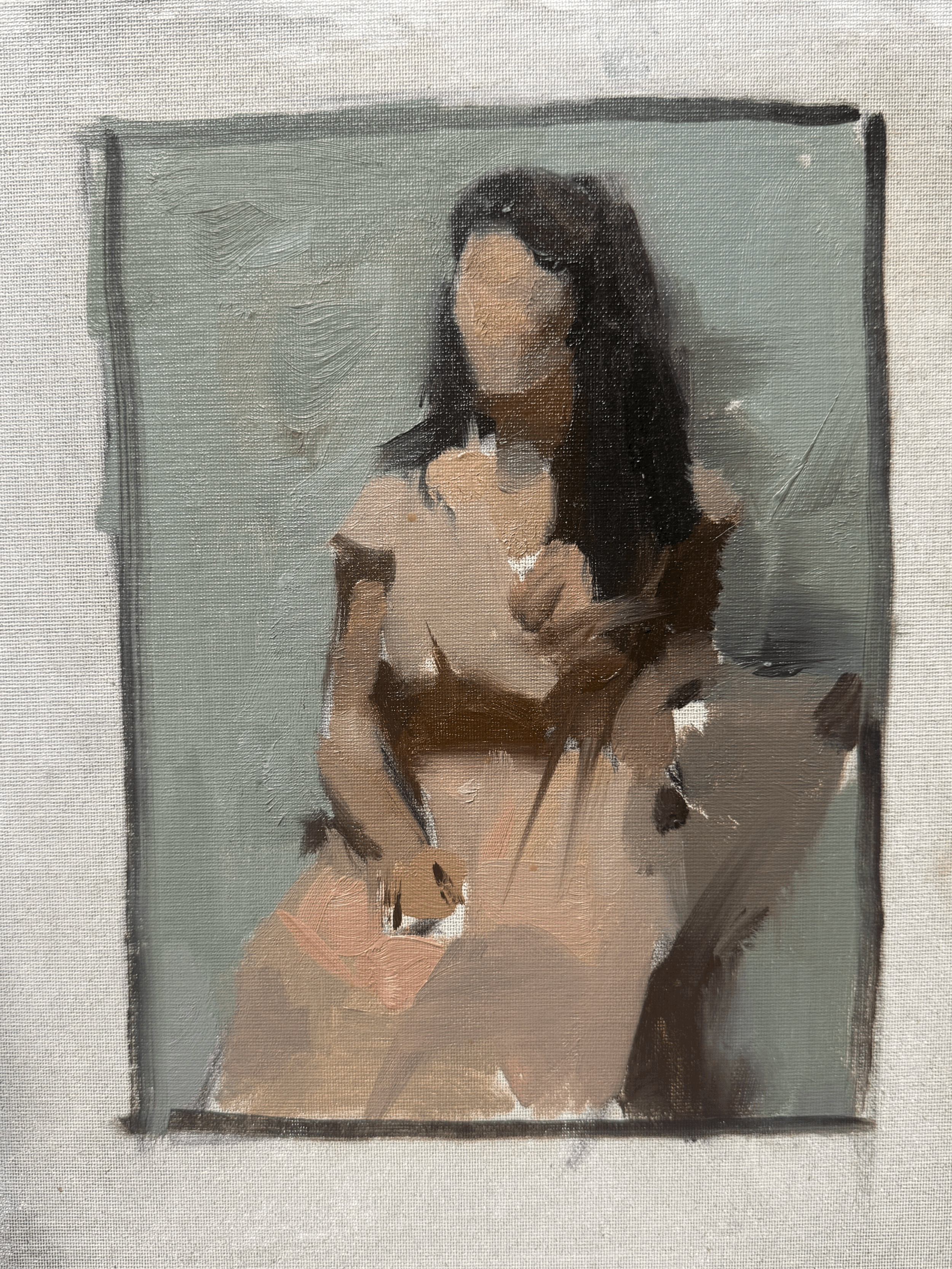 Female figure in a dress