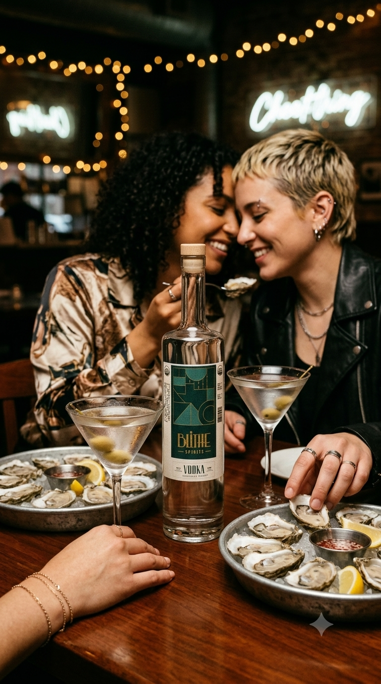 Blithe Spirits Vodka - Oyster Date