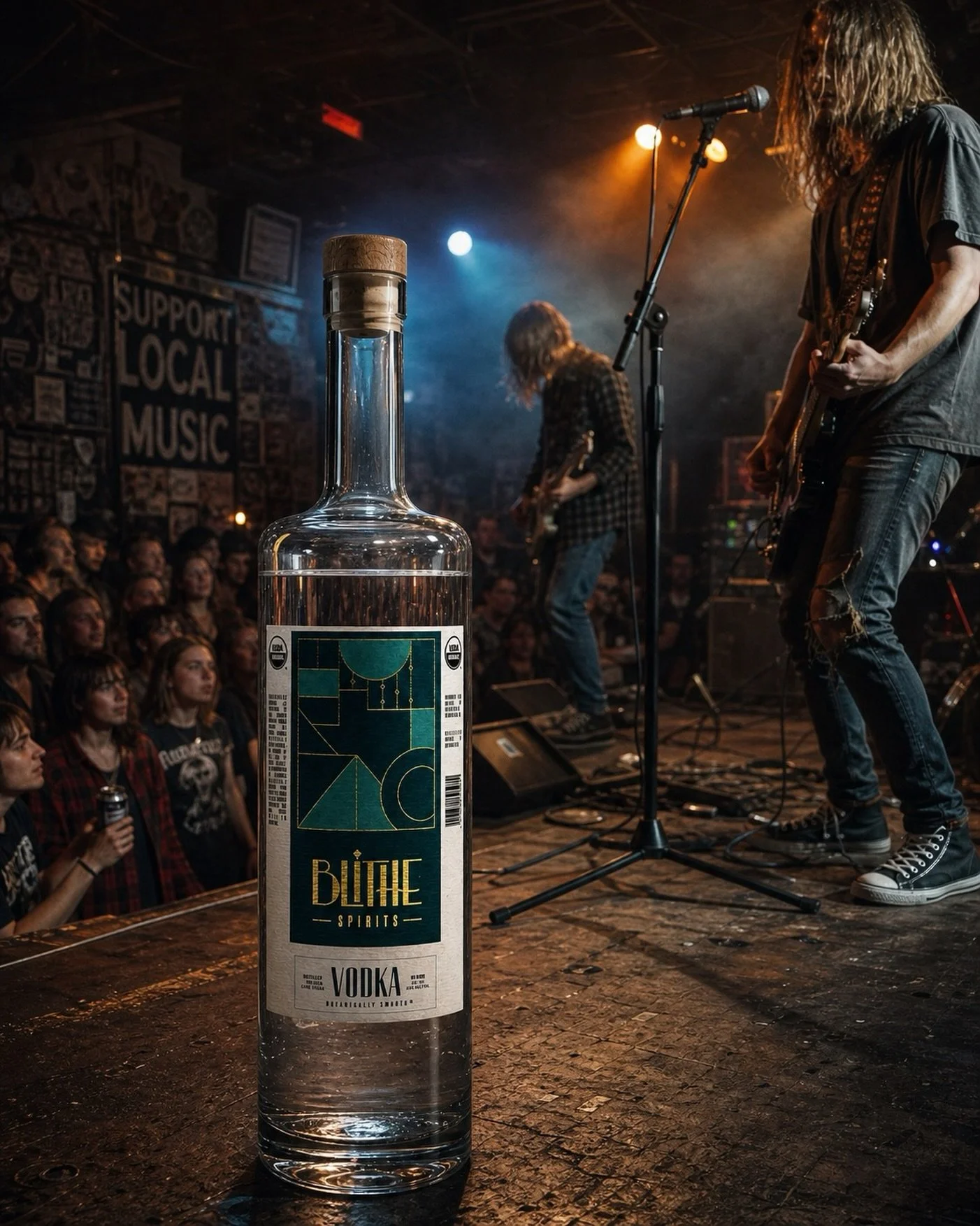 Made for musicians, misfits, and midnight crowds. 🎸🤘
#blithevodka #organicvodka #realvodka #craftvodka #artisanvodka