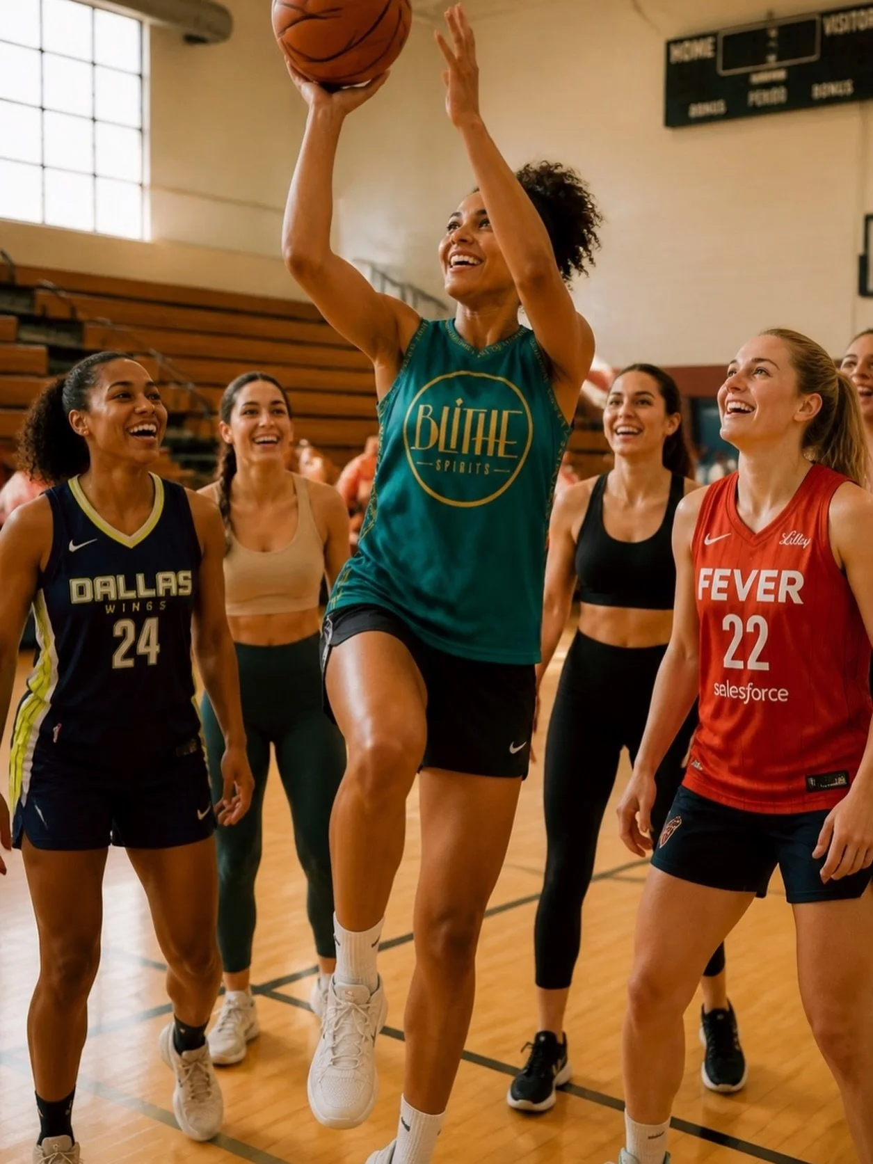 Ladies is hoopers, too❣️drop your favorite WNBA team below ⛹️&zwj;♀️

🏀 Blithe on the court, Blithe at the bar. Be one of the first to cop our hooper jersey or any of the other sick swag about to drop by signing up for The B-List (link in bio).

#bl