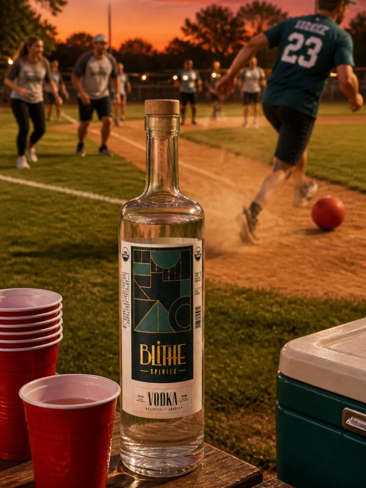 Tell me you&rsquo;re in an adult kickball league without telling me&hellip;
#blithevodka #organicvodka #realvodka #craftvodka #artisanvodka