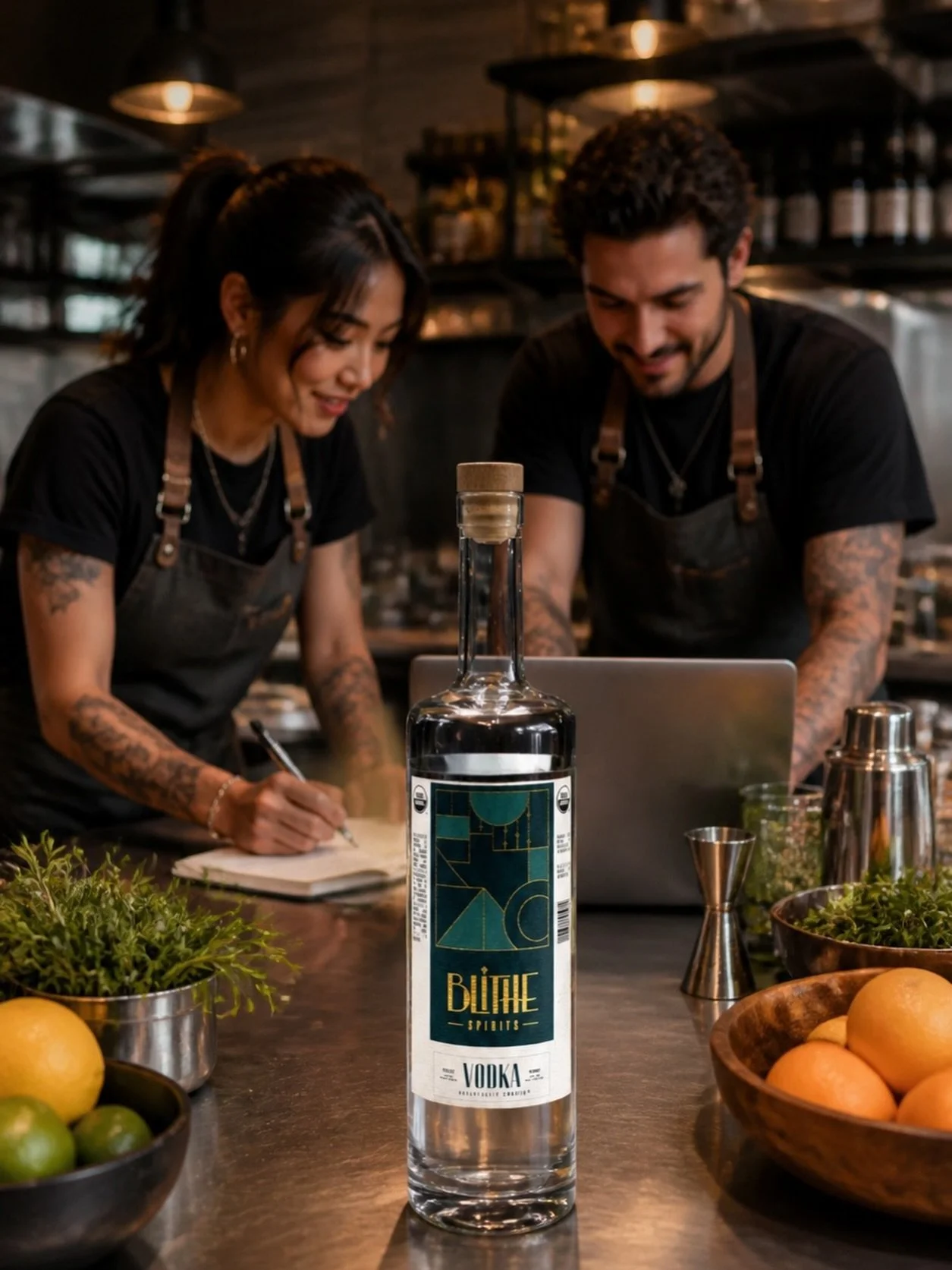 Tonight&rsquo;s R&amp;D: bold flavors, clean spirits, zero shortcuts. Blithe on deck.
#blithevodka #organicvodka #realvodka #craftvodka #artisanvodka