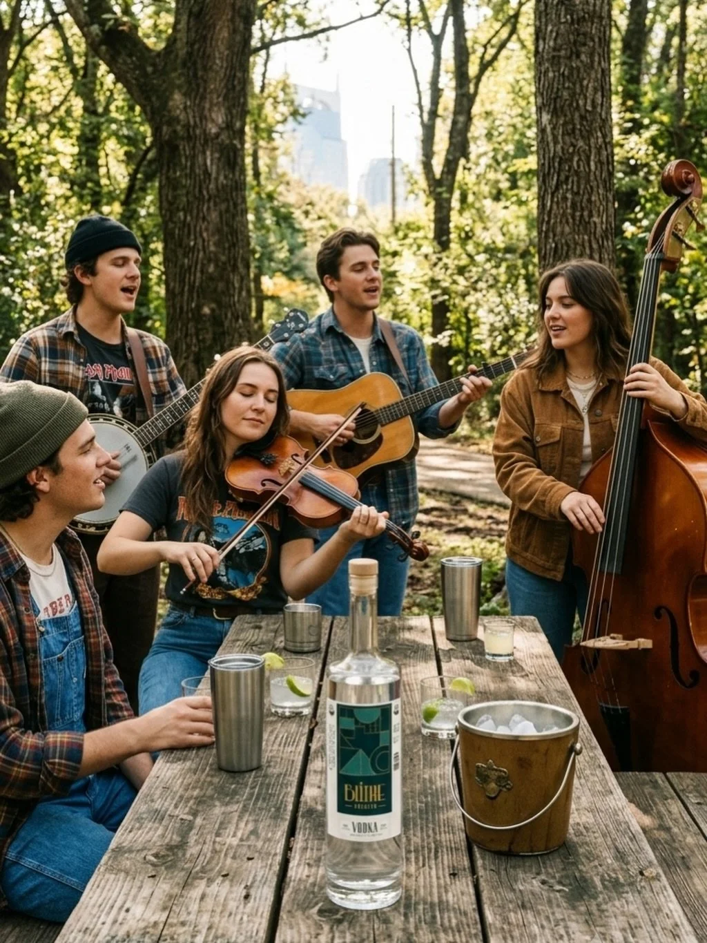 My love languages are sharing some good tunes and sipping on smooth vodka with friends. 

🎶 @mitchell_ferguson 

#blithevodka #organicvodka #realvodka #craftvodka #artisanvodka