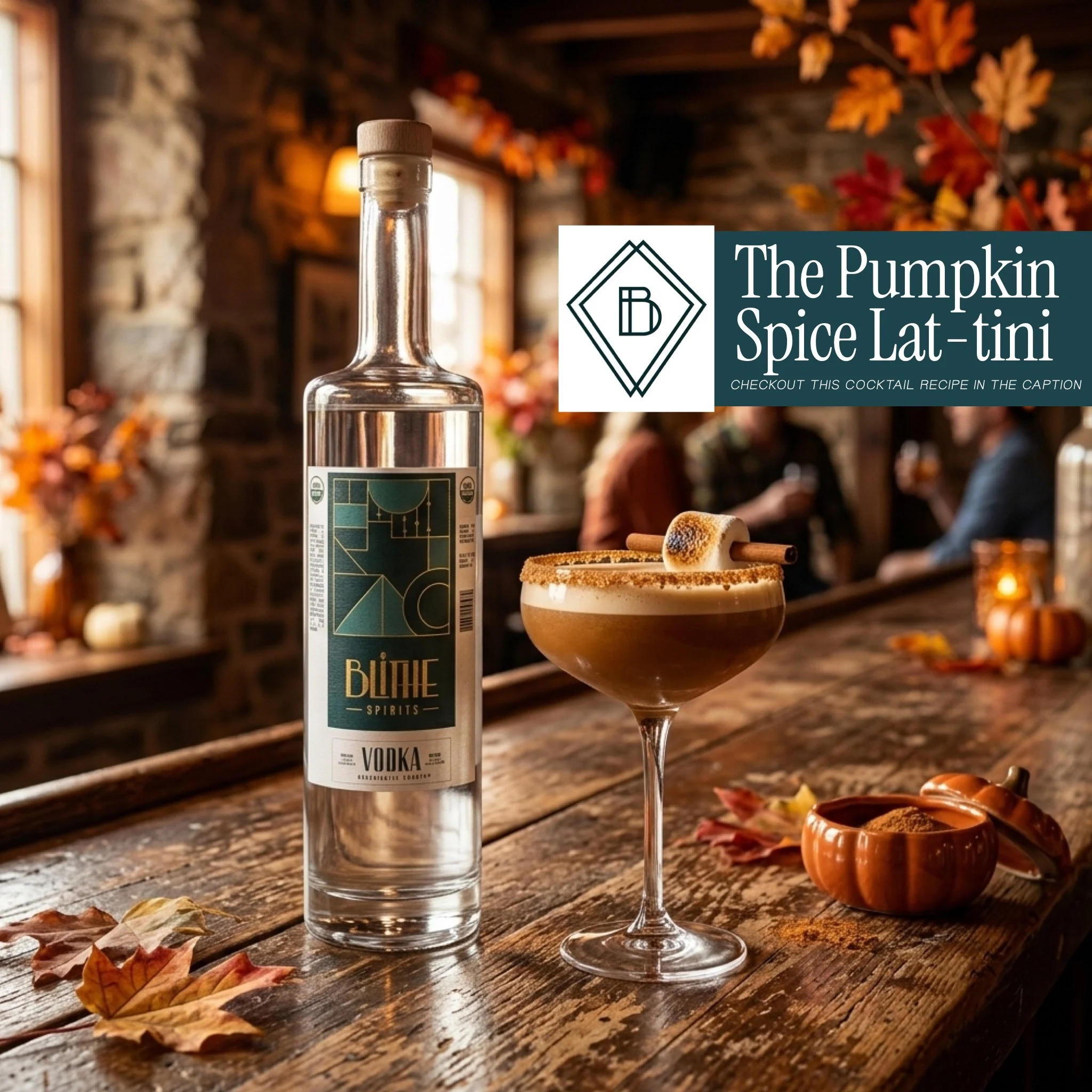 Blithe Spirits - The Pumpkin Spice Lat-tini