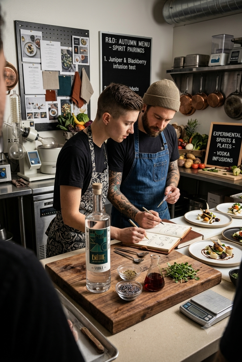 Blithe Spirits Vodka - Test Kitchen