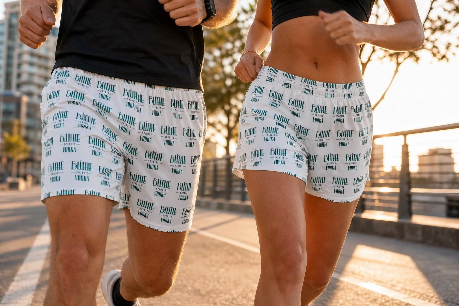 Blithe Spirits Vodka - Recycled Training Shorts