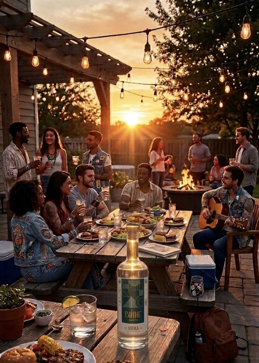 Blithe Spirits Vodka – Backyard Barbecue 