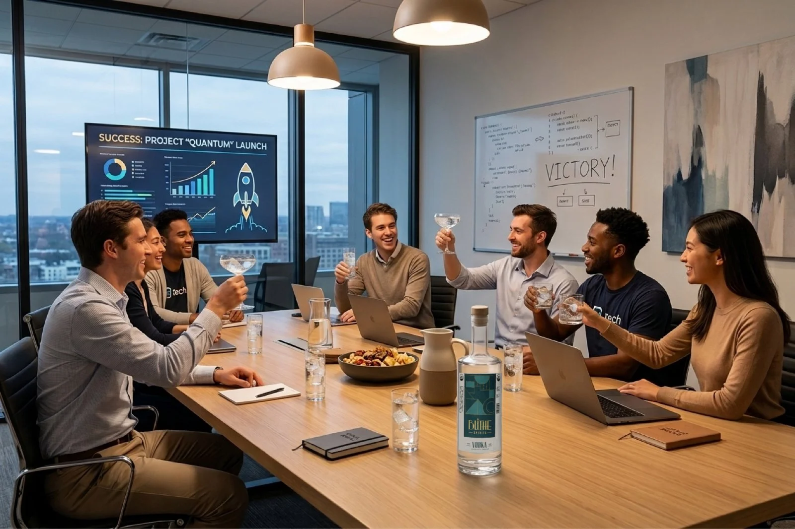 Blithe Spirits Vodka – Office Launch Celebration 