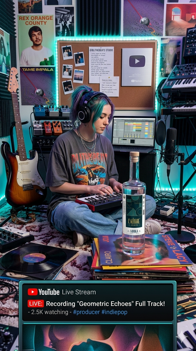 Blithe Spirits Vodka - Music Streamer