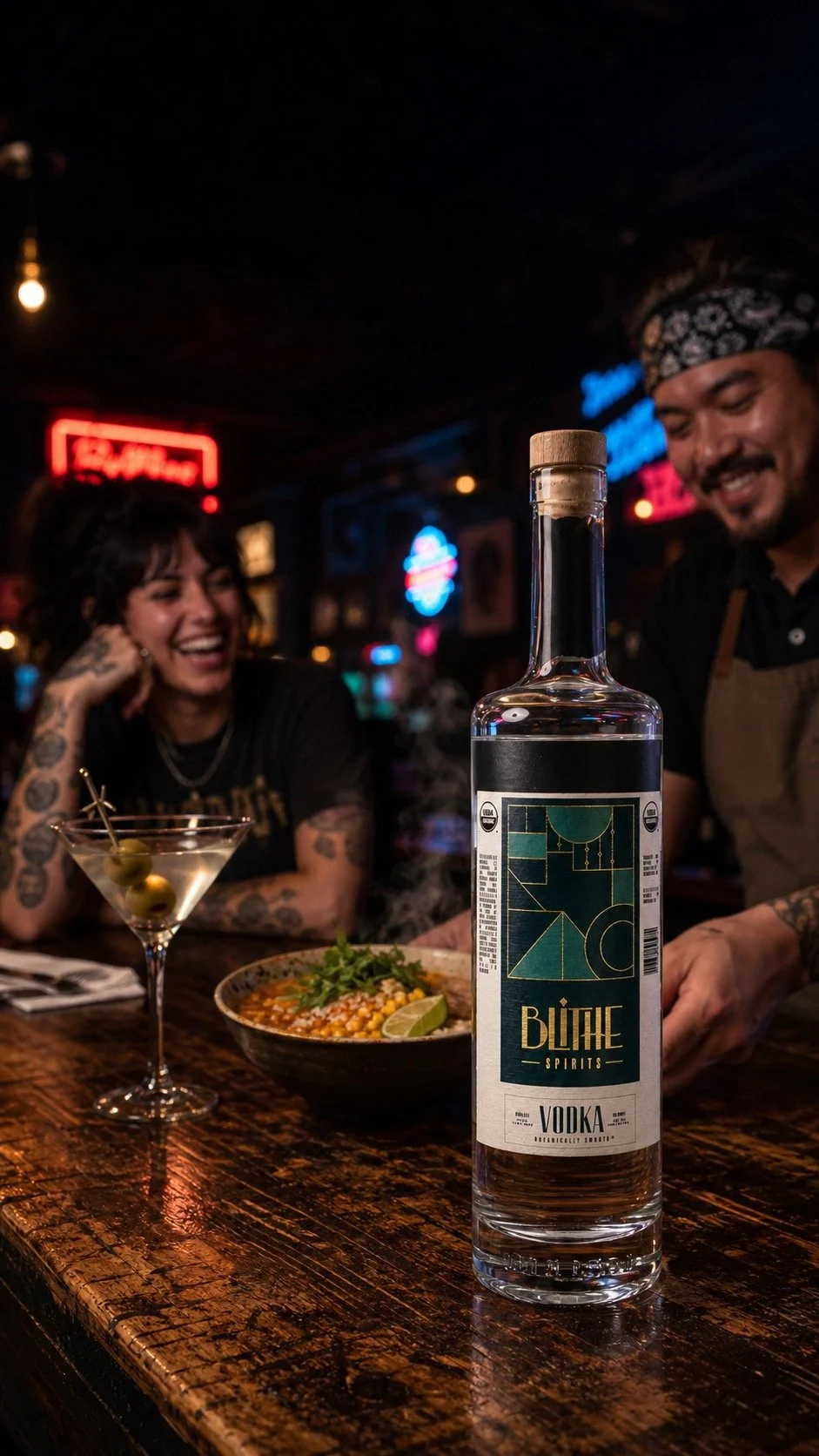 Blithe Spirits Vodka – restaurant crew
