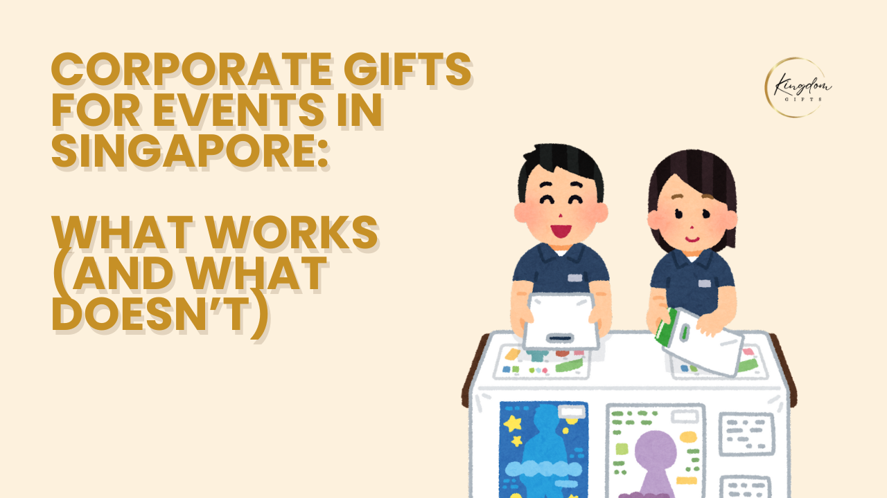 Corporate Gifts for Events in Singapore: What Works (and What Doesn’t)