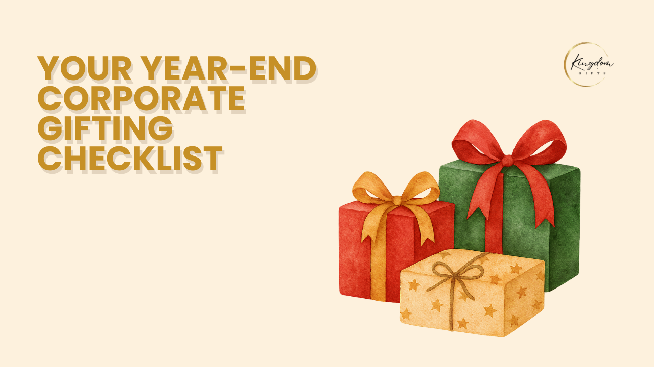 Your Year-End Corporate Gifting Checklist: How Singapore Businesses Should Plan Q4 Gifts