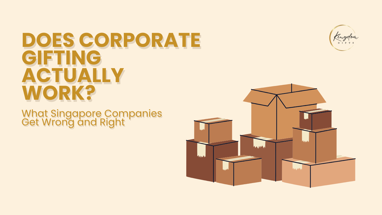 Does Corporate Gifting Actually Work? What Singapore Companies Get Wrong and Right