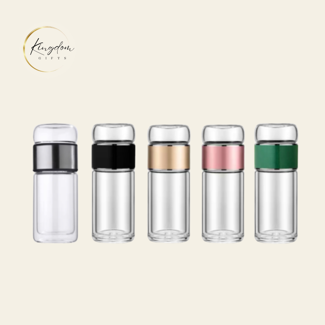 Custom Double Wall Tea Infuser Bottle (280ml) | Unique Corporate Gifts ...