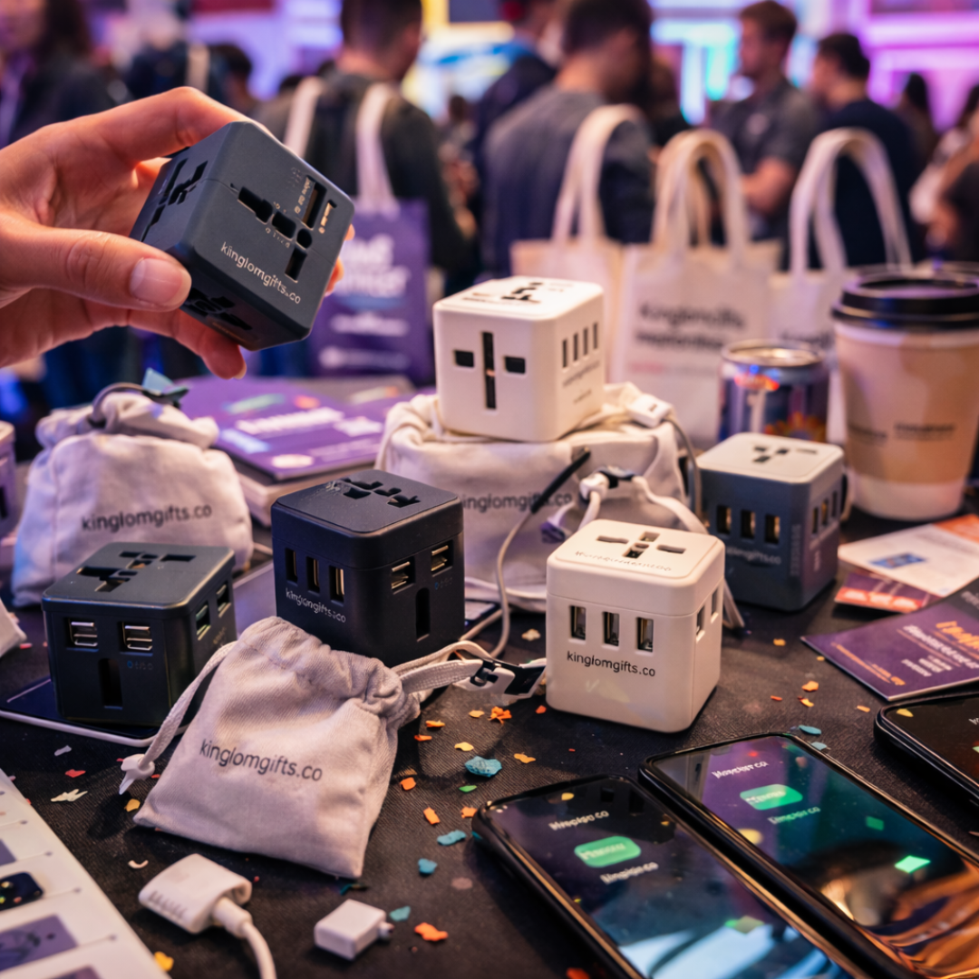 Cubic Travel Adaptor with 2 USB Port