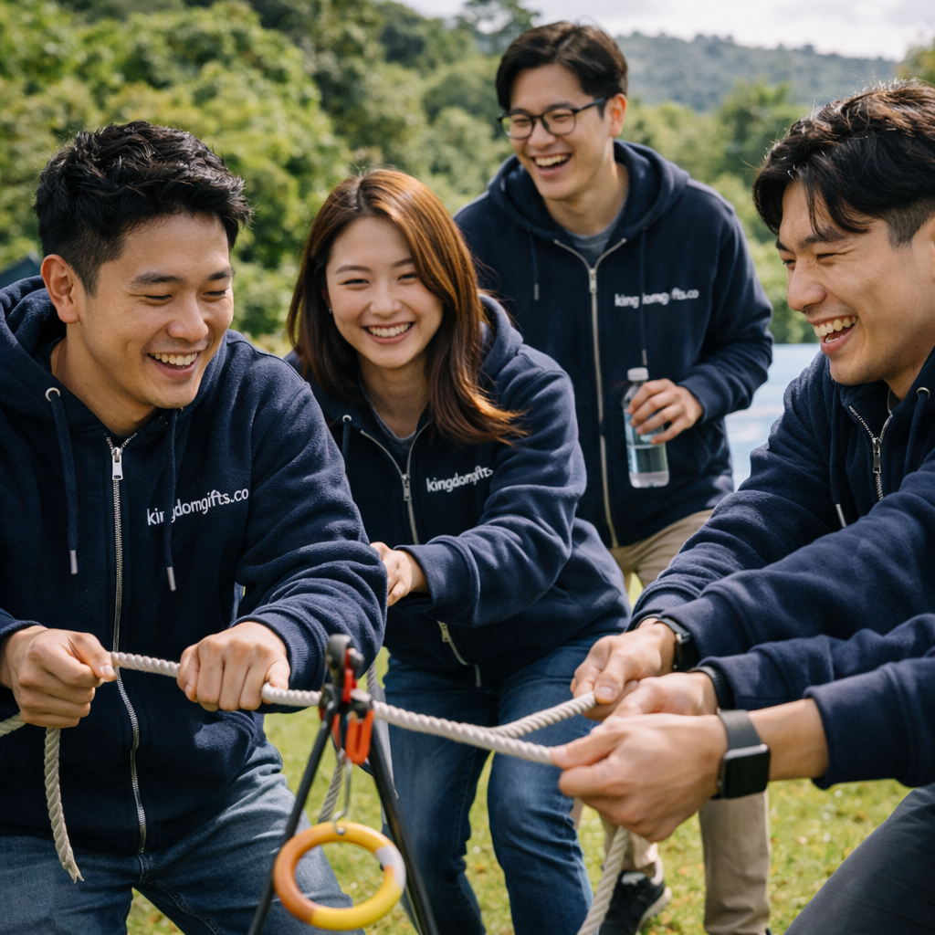 Le’fonse CVC Fleece Jacket with Zipper