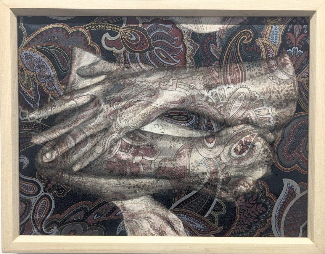 Treats
Poplar wood, cotton fabric, and bleach
17 x 2” x 13"