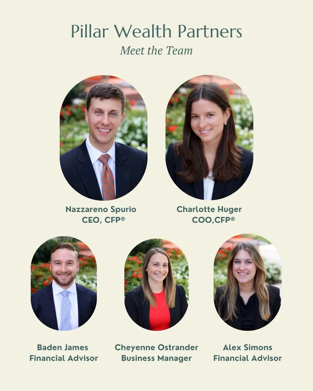 The people behind the pillars! ✨