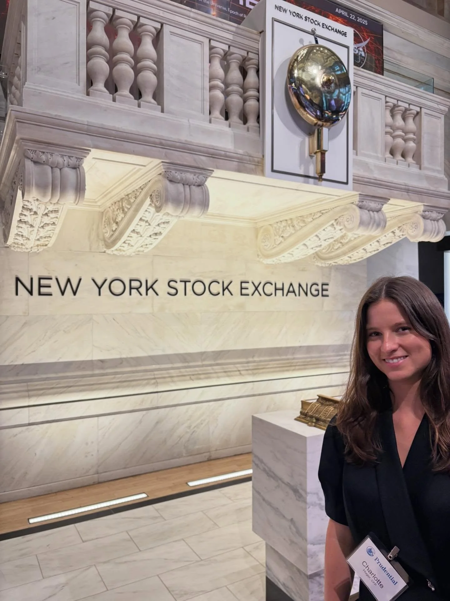 One year ago, our Co-Founder &amp; COO Charlotte watched the closing bell ring at the New York Stock Exchange.

A lot has changed since then. Volatility. Uncertainty. Opportunity. And through all of it, the lesson stays the same: the investors who st