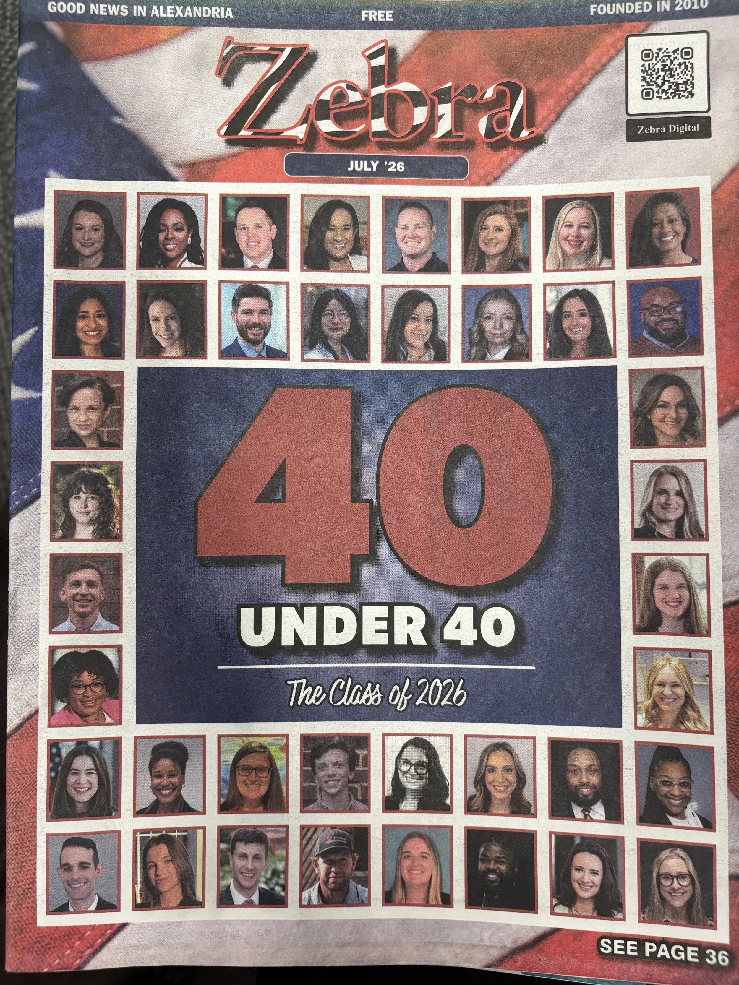 Pillar Wealth Partners' Co-Founder &amp; CEO Named to The Chamber ALX 40 Under 40, Class of 2026