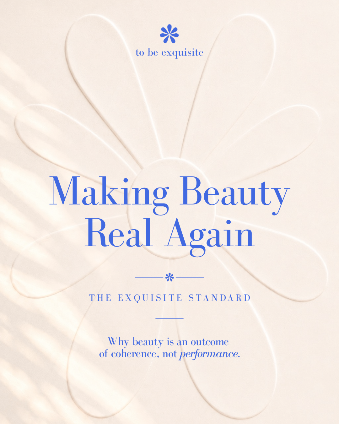 Making Beauty Real Again