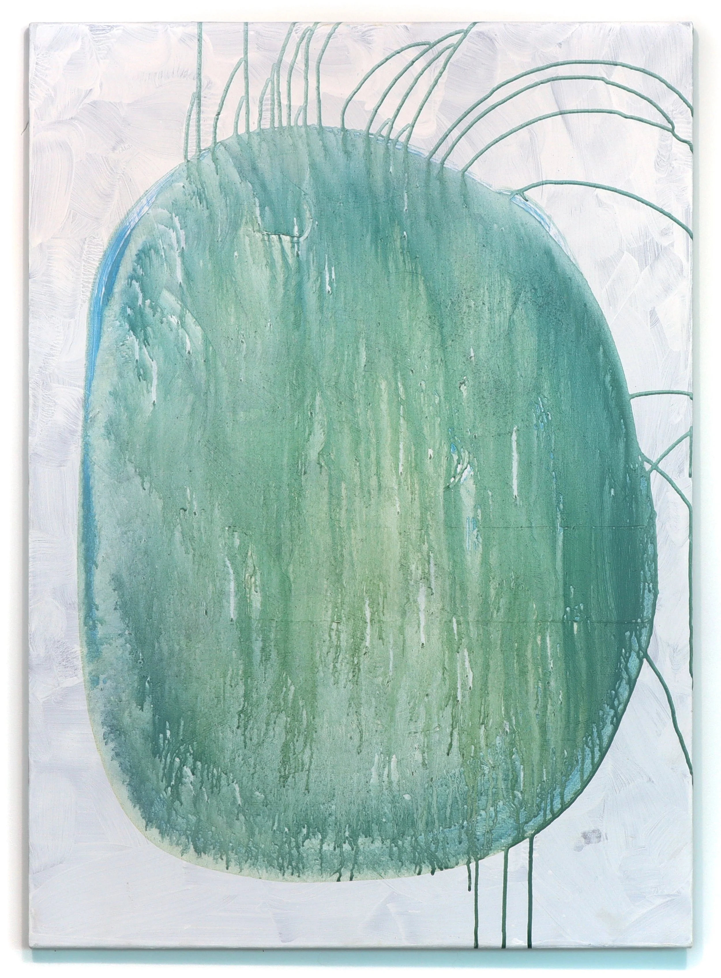 Will Schumacher -
Cell, 2025,
Acrylic on canvas,
28 x 39 in. 