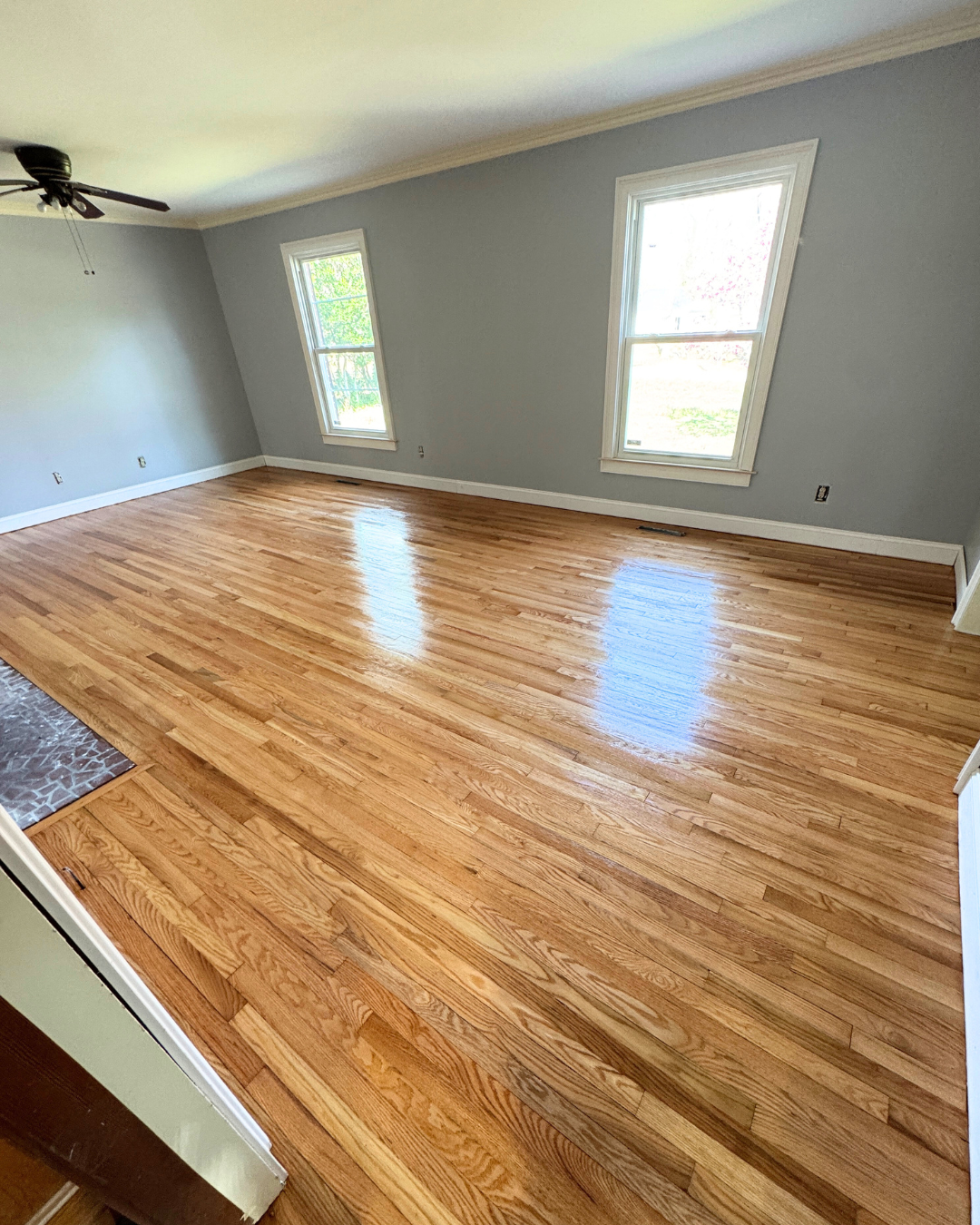 Floor refinishing
