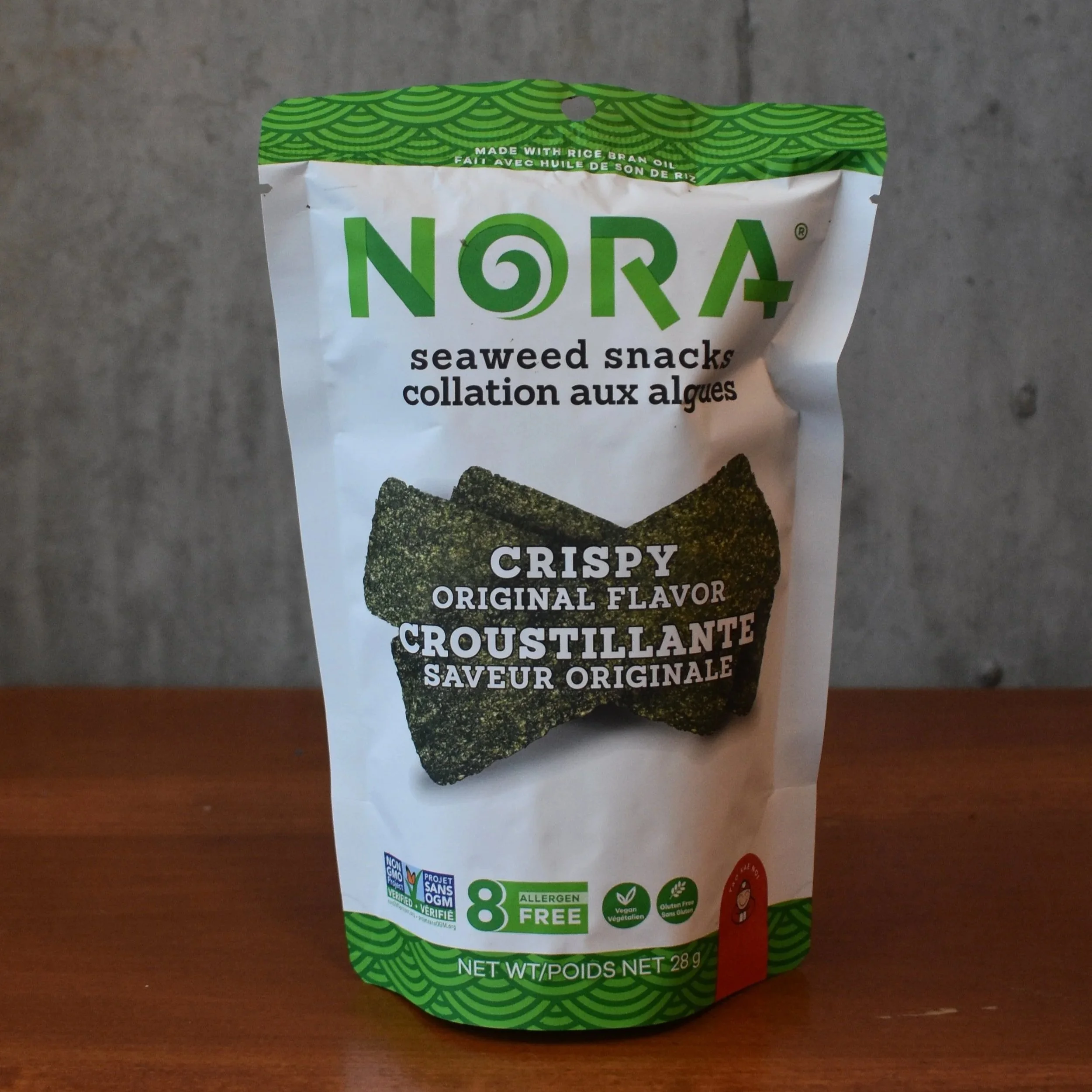 NORA Seaweed Snacks Crispy Original Flavour