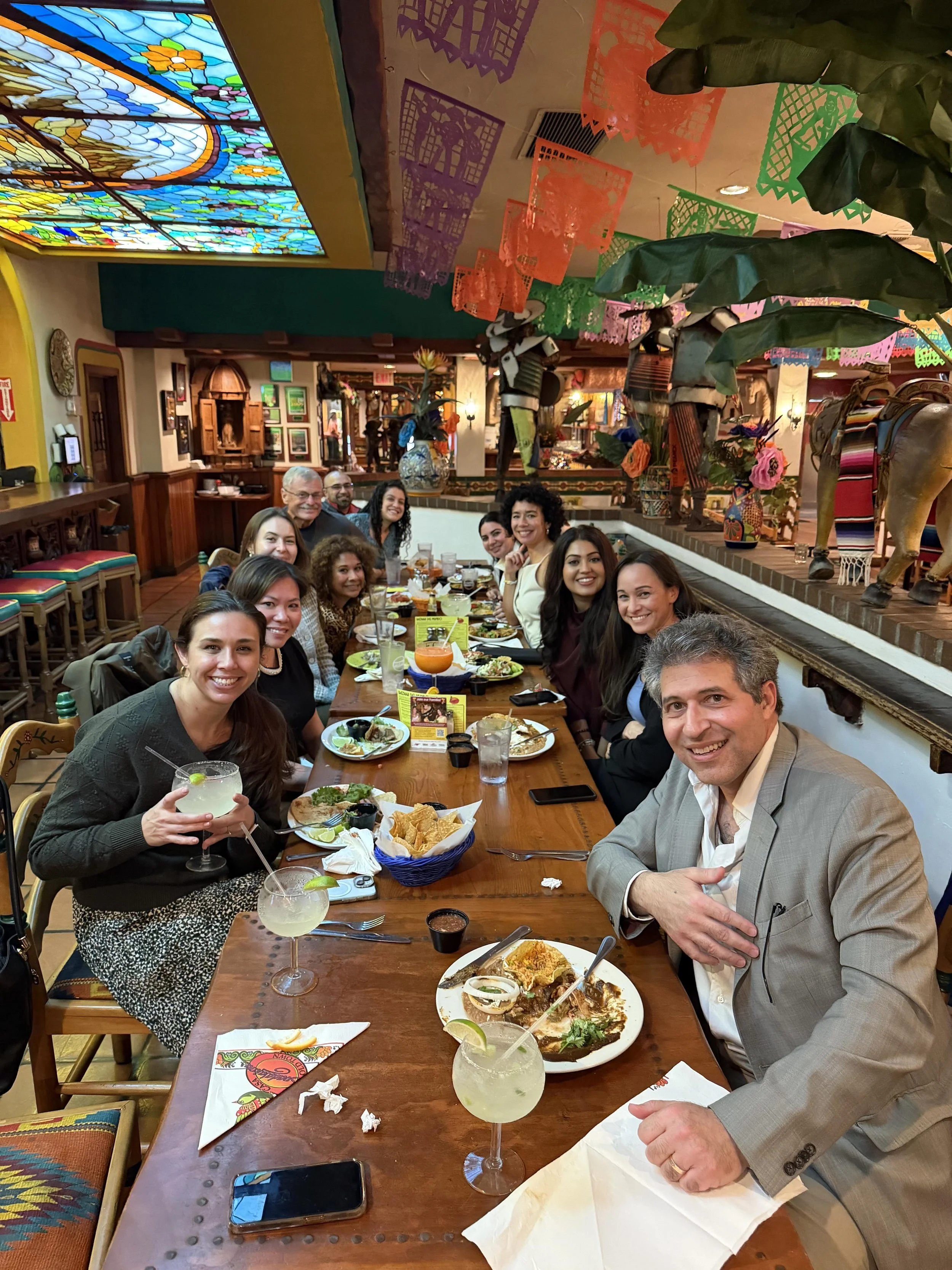  Steward lab former and current students dinner. 