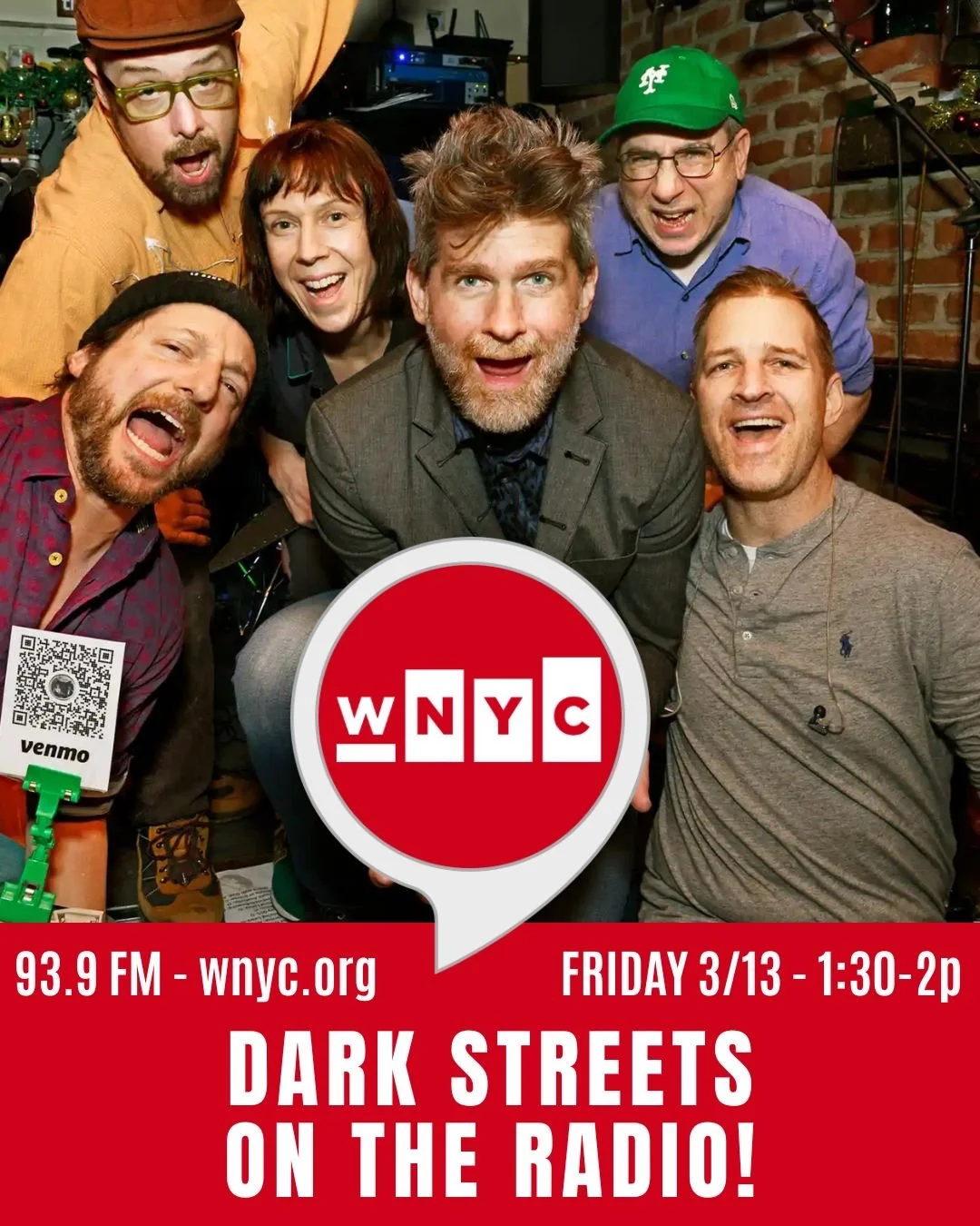 Live on WNYC 93.9 FM