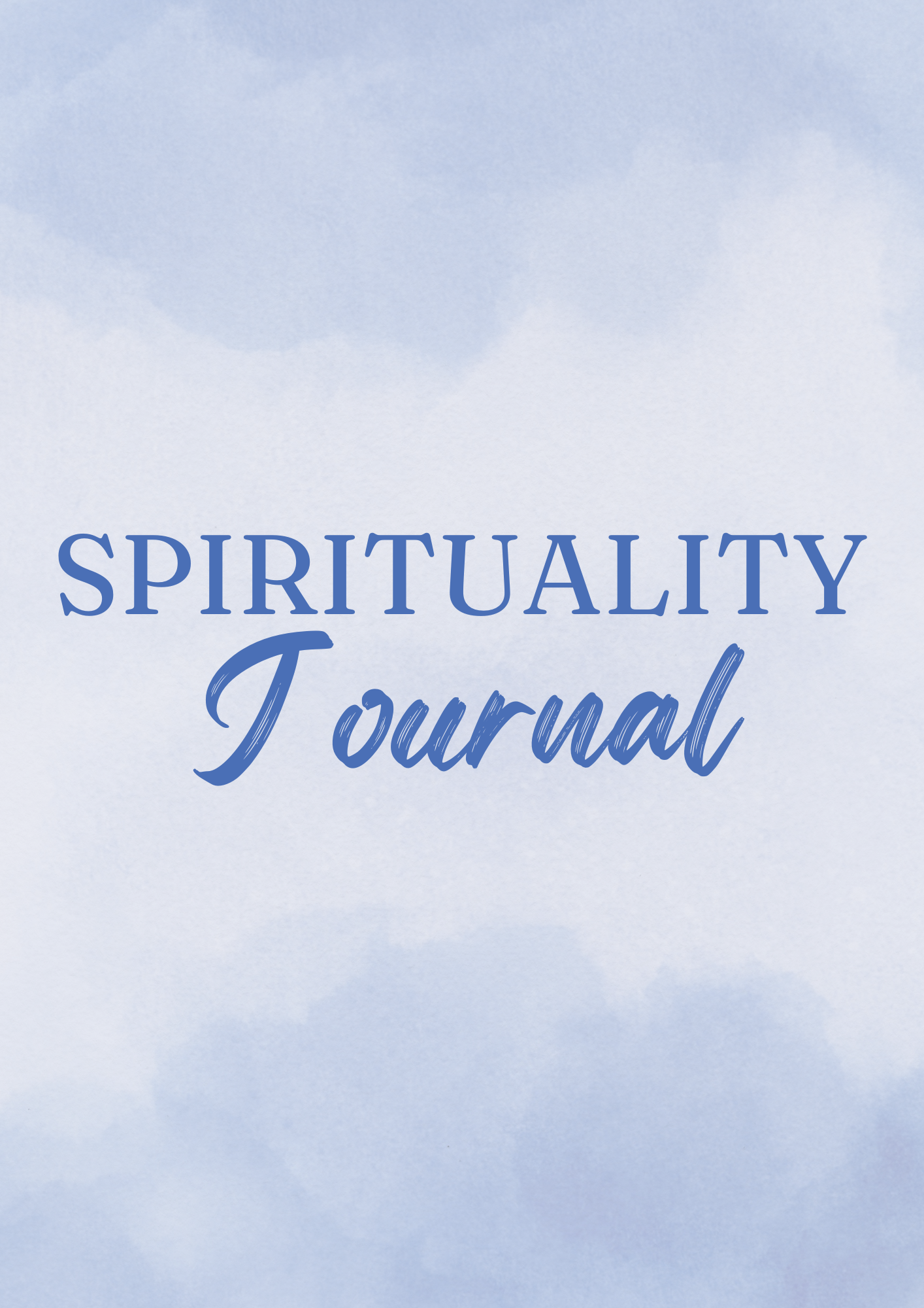 Spirituality Journal