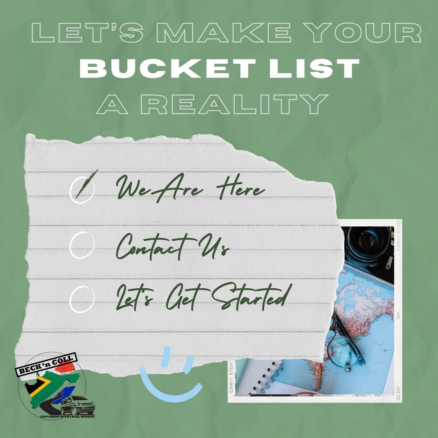 📝 That bucket list won&rsquo;t tick itself&hellip;

Dreaming of exploring more of South Africa this year, but not sure where to start? That&rsquo;s where we come in.

We help you turn ideas into itineraries, tailored to your pace, interests, and com