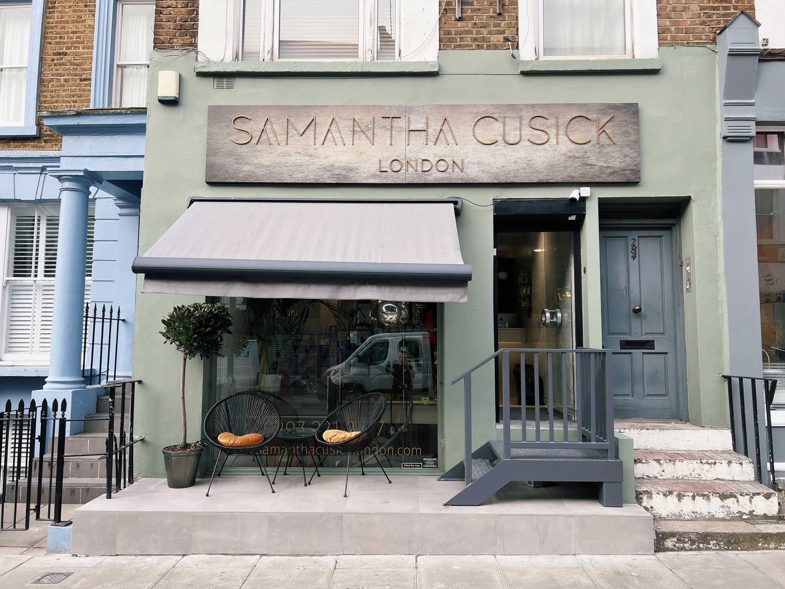 SCL Notting Hill salon interior, Westbourne Park Road London W11 - opened 2016