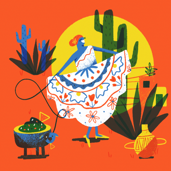 Happy Cinco de Mayo with Guac-Dog!