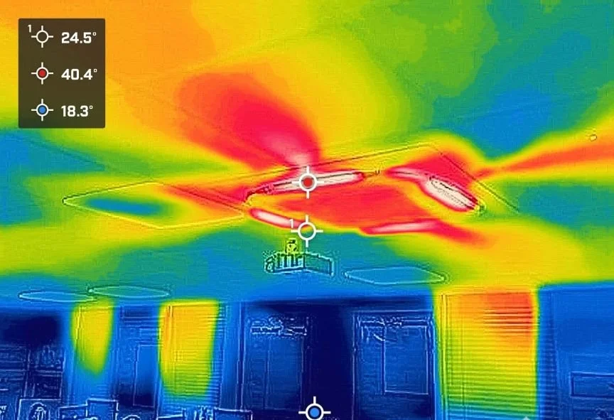Thermal Image of a Cassette Operating in Heating Mode 