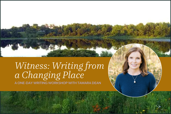 Writing Workshop | Witness: Writing from a Changing Place