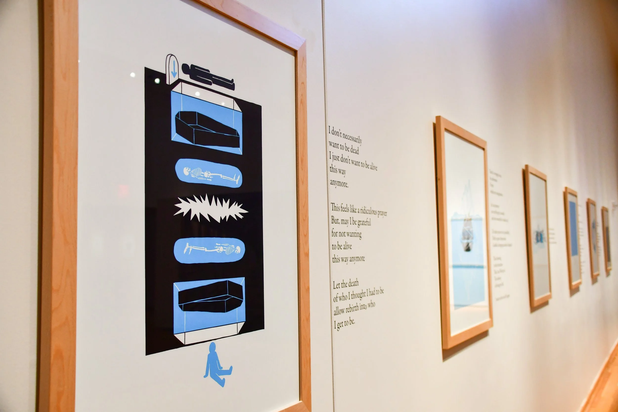 Scott Erickson exhibit in Center Art Gallery