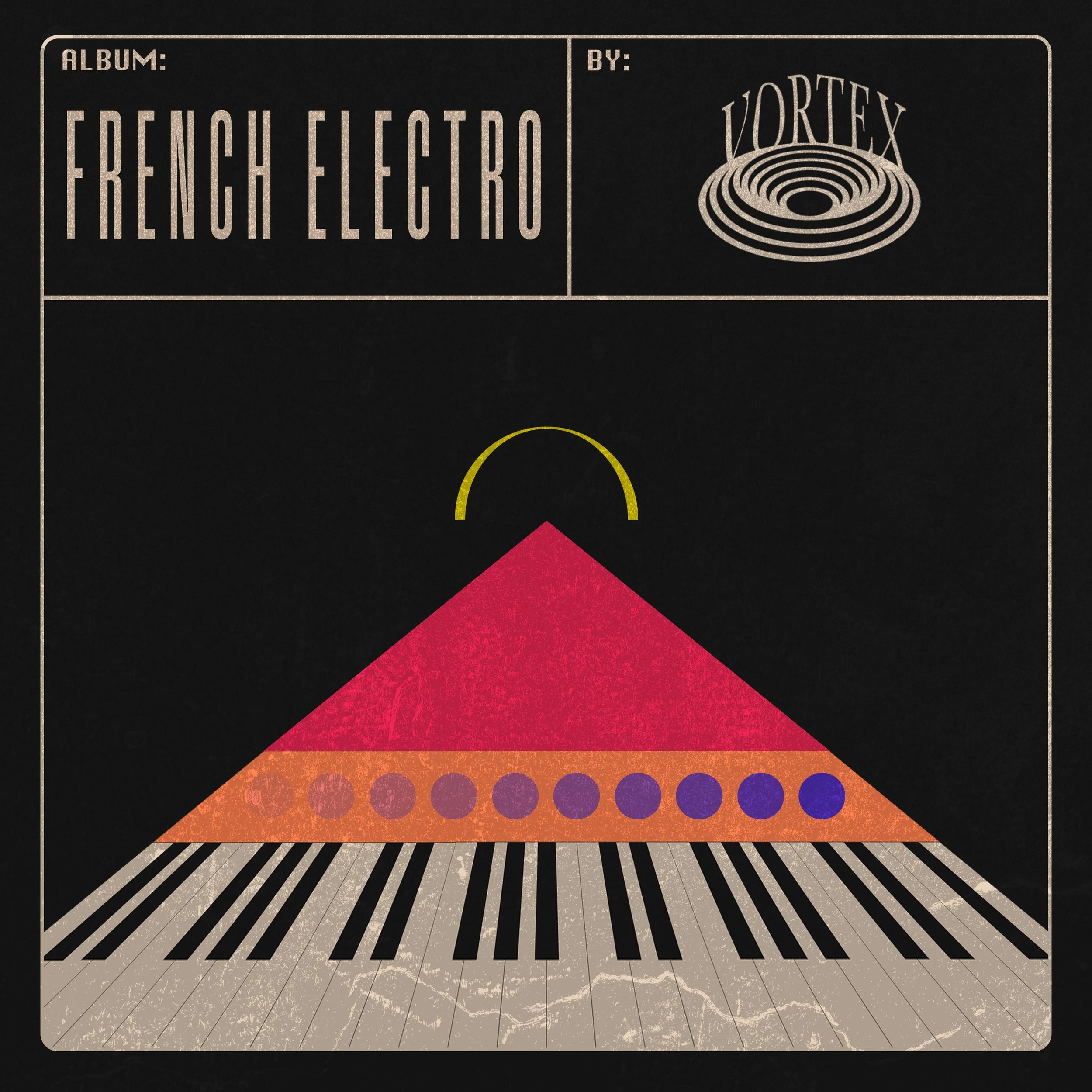 pochette playlist french electro