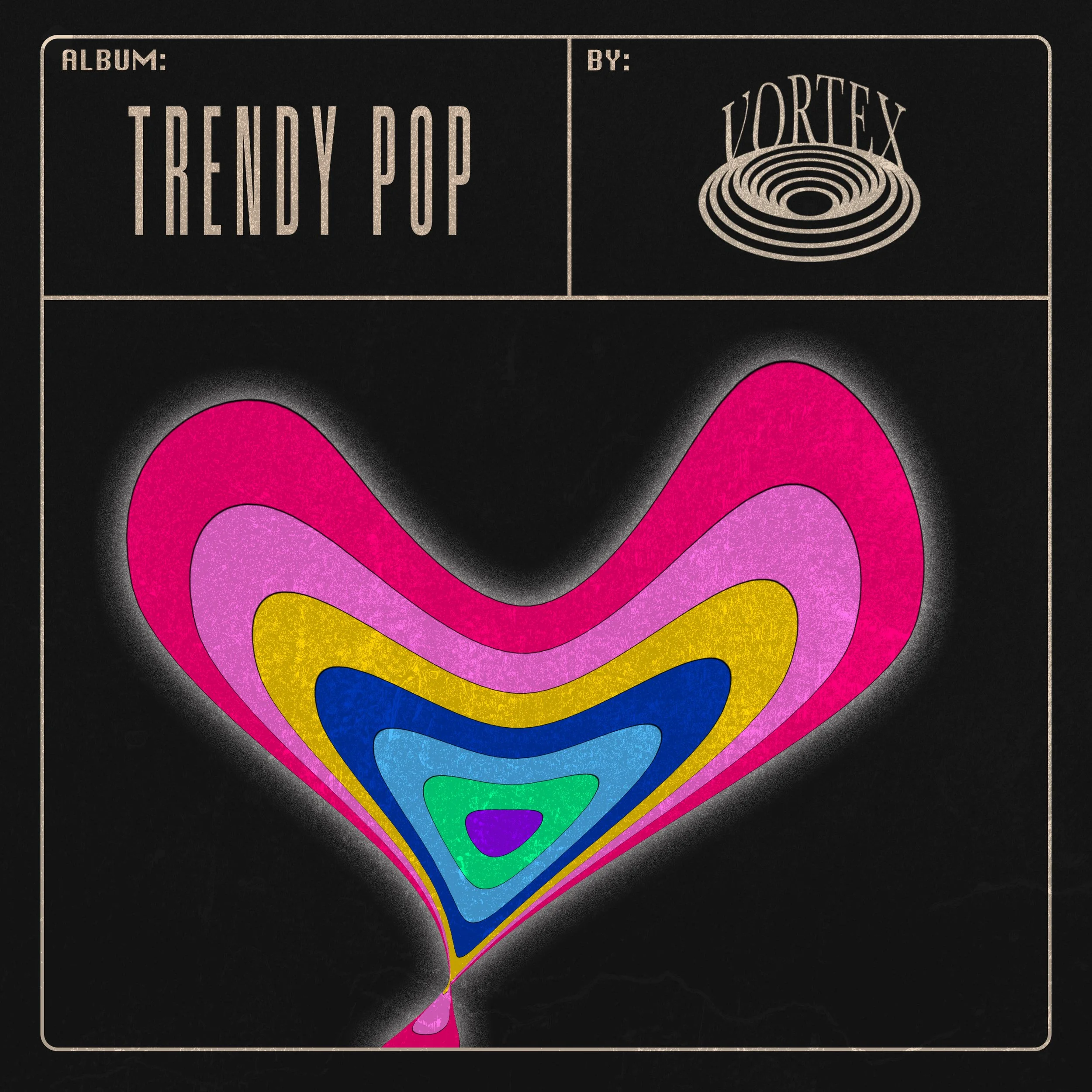 pochette playlist trendy pop