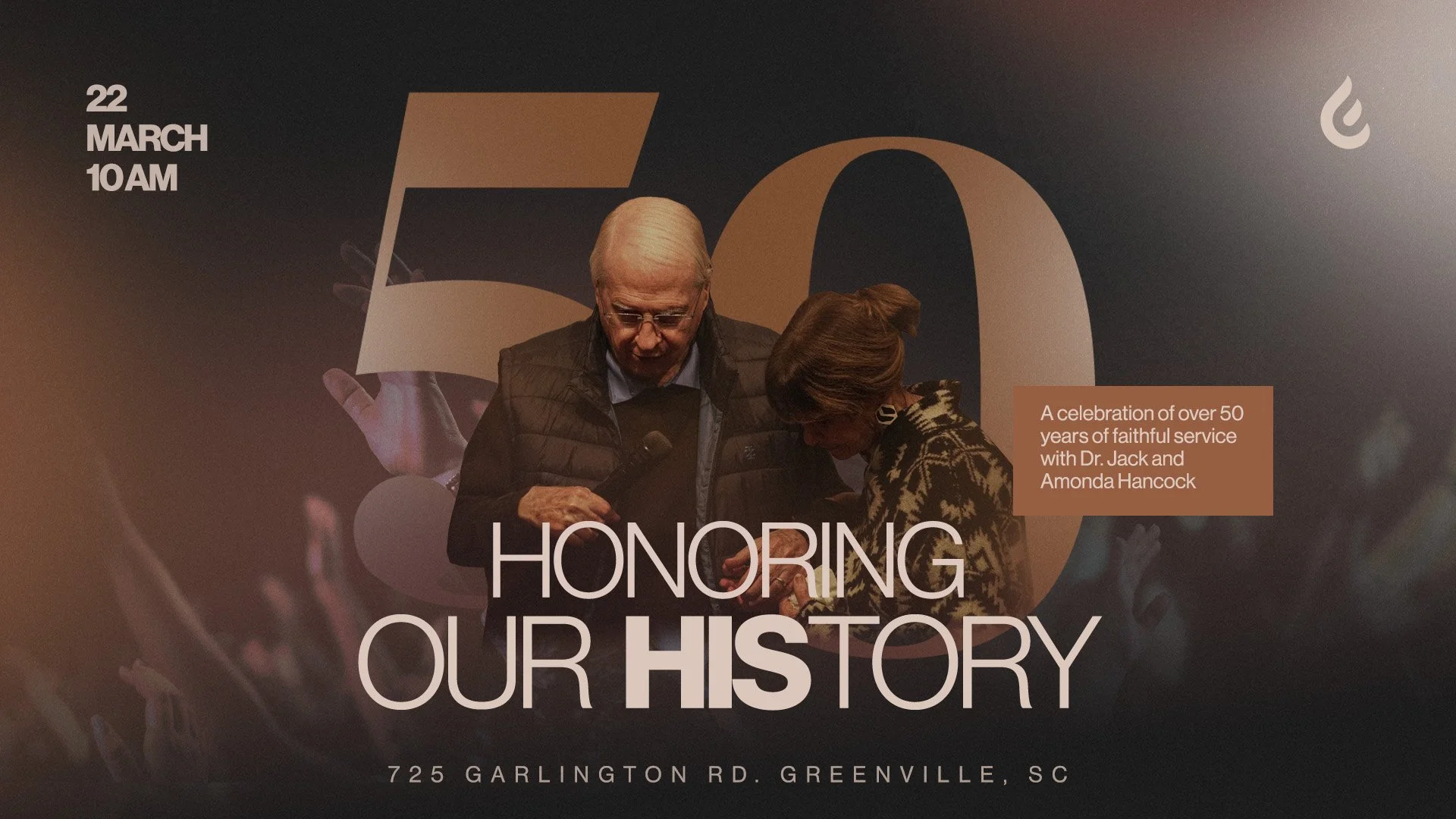 Honoring our HIStory: Celebrating over 50 years of faithful service with Dr. Jack and Amonda Hancock