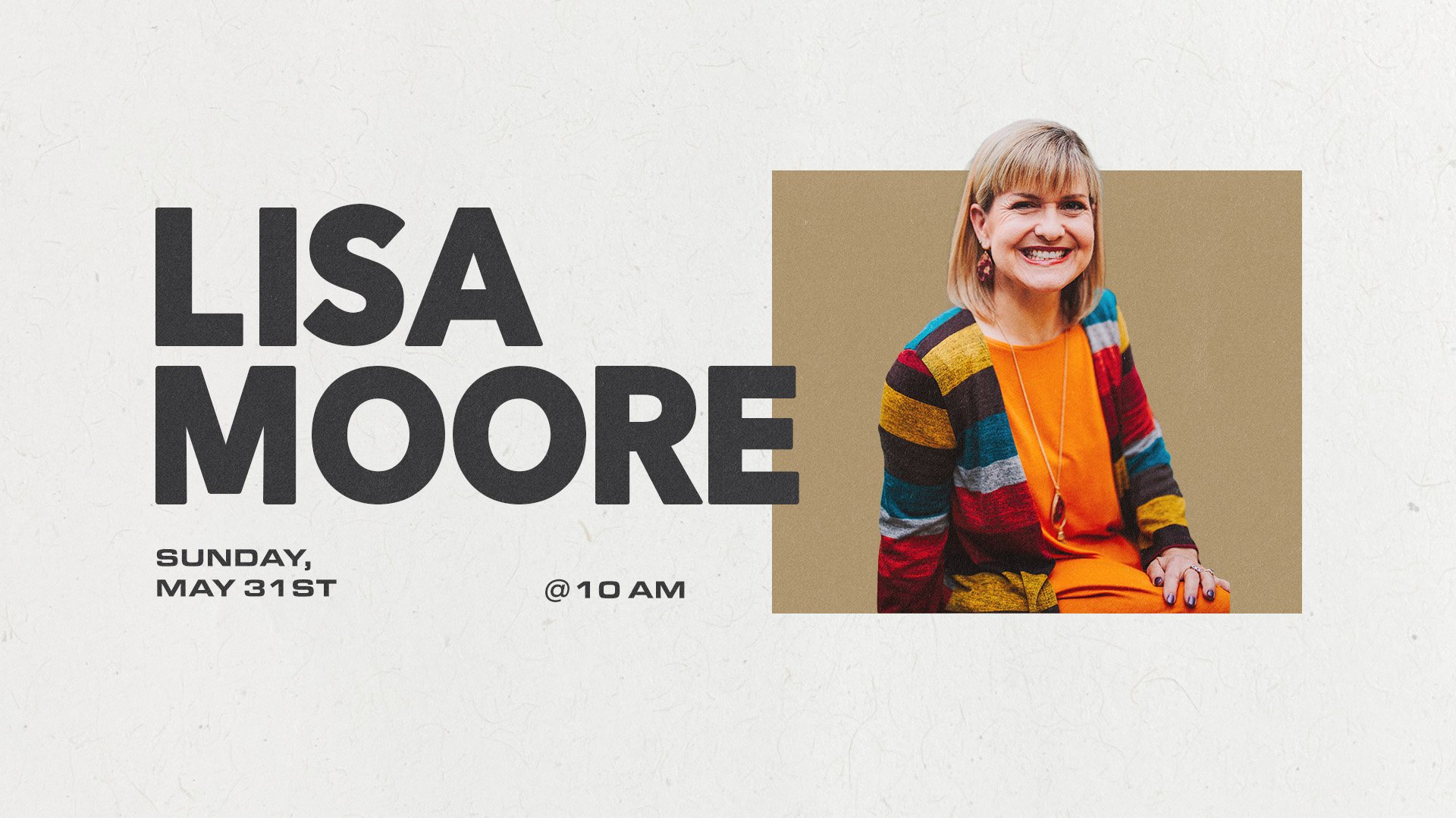 Guest Speaker | Lisa Moore