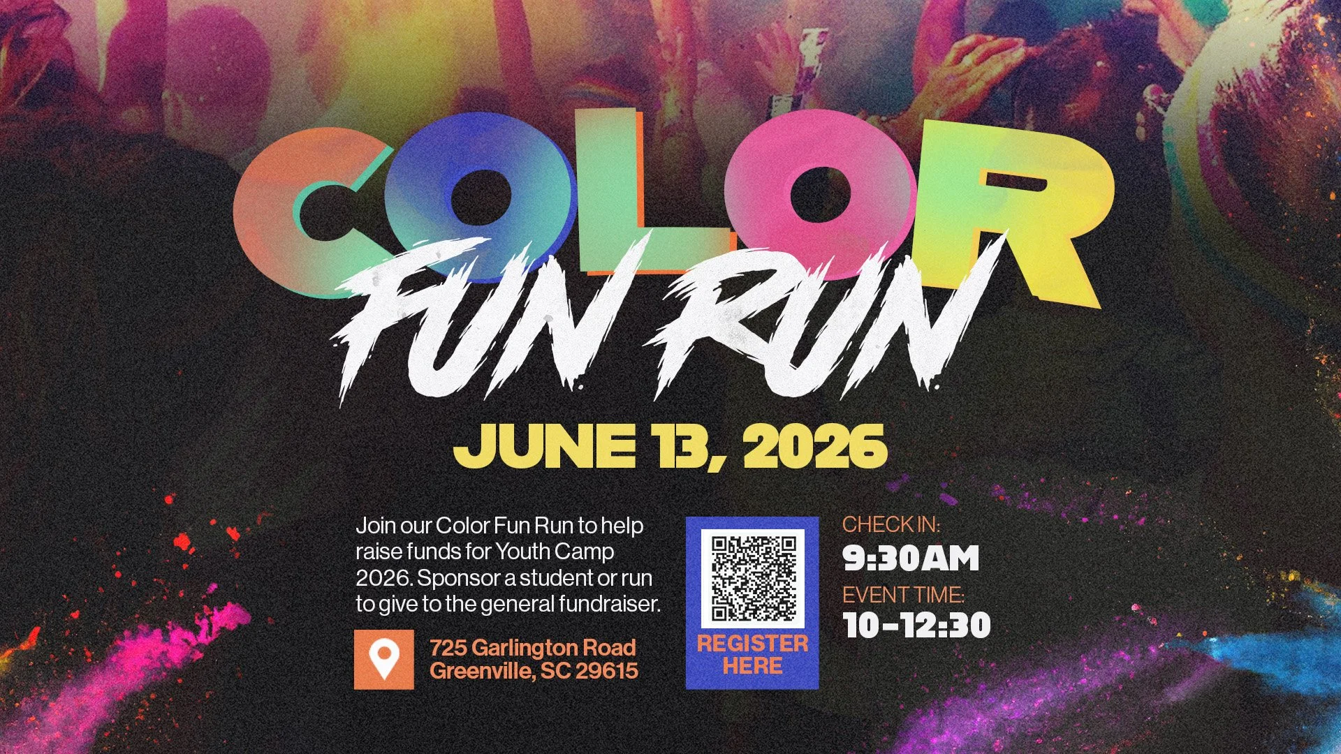 Youth Fundraiser | COLOR FUN RUN