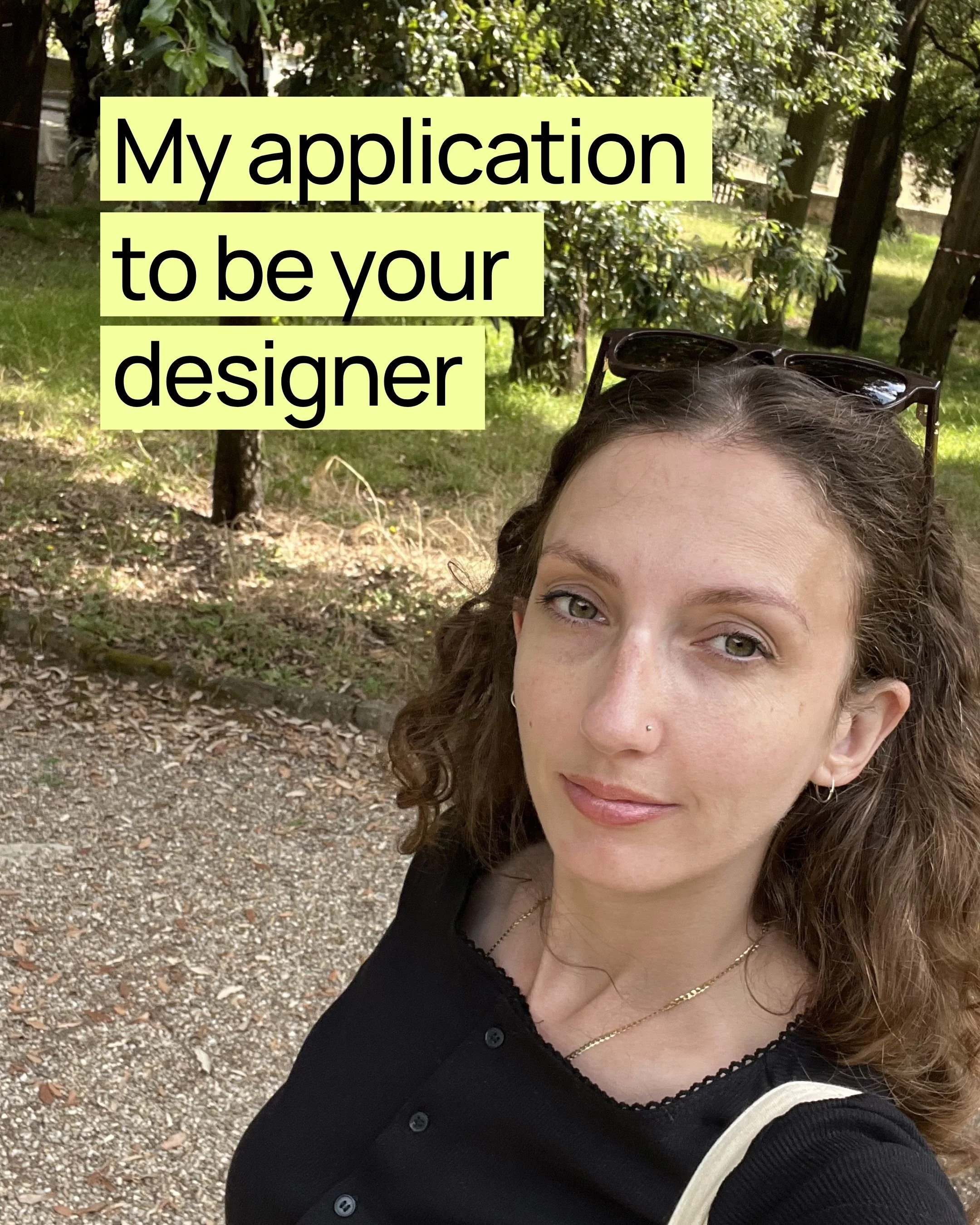 Hi, I'm Lauren, and this is my official application to be your brand and web designer.

I&rsquo;m originally from the UK but I live in Italy, fuelled by a new love of coffee and an ongoing mission to make the brands and websites easier for everyone t
