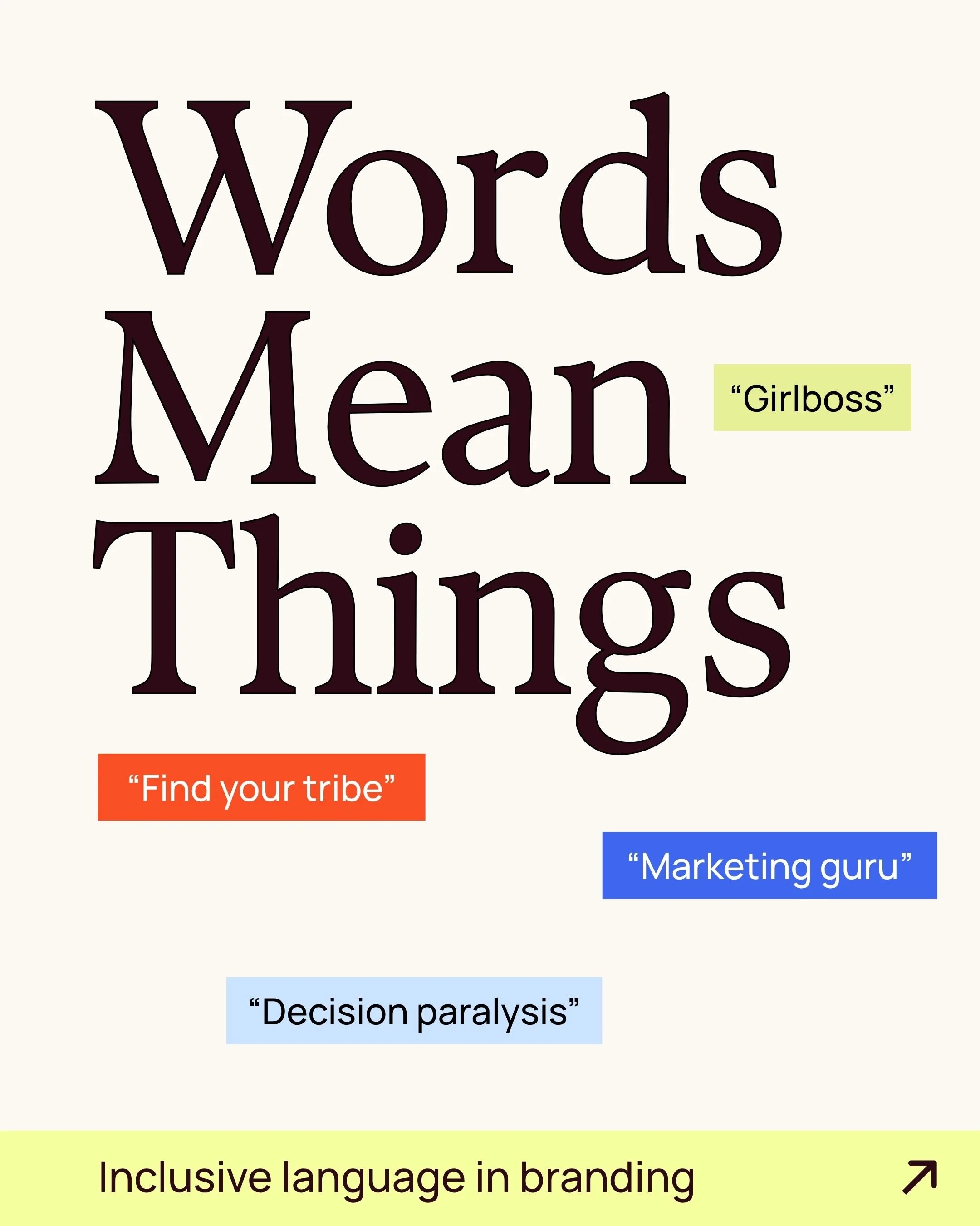 When people think about branding they usually think about logos, colours and fonts.

But good branding is really about communication - the written part too!

Every word on your website, every Instagram caption, every email and every call to action se
