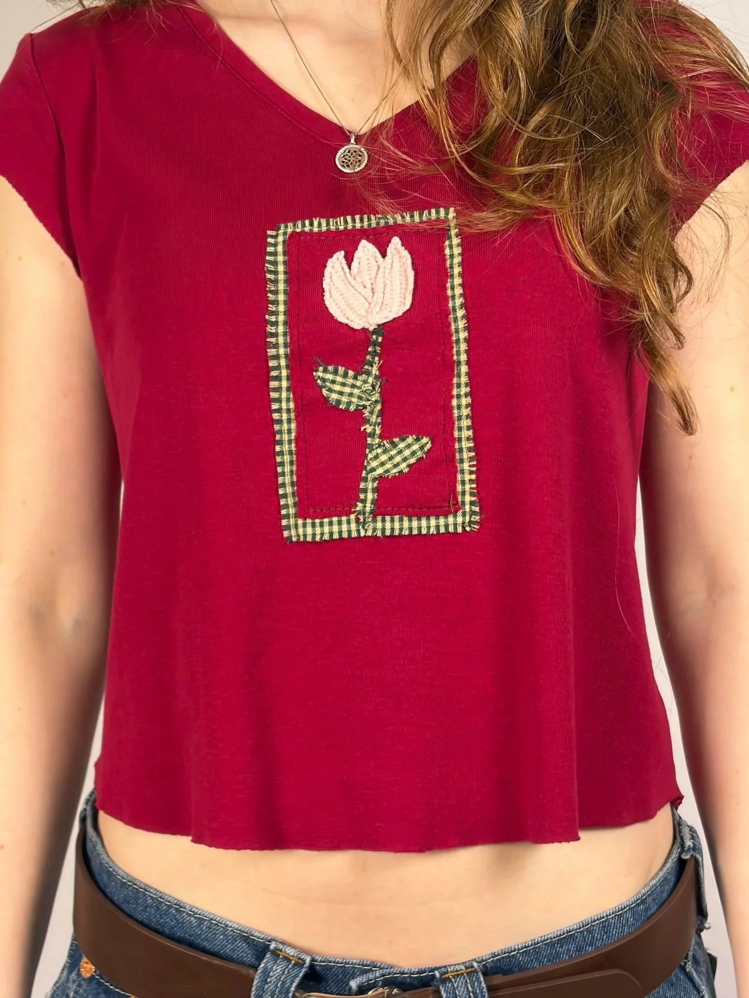 Berry Tulip Tee
