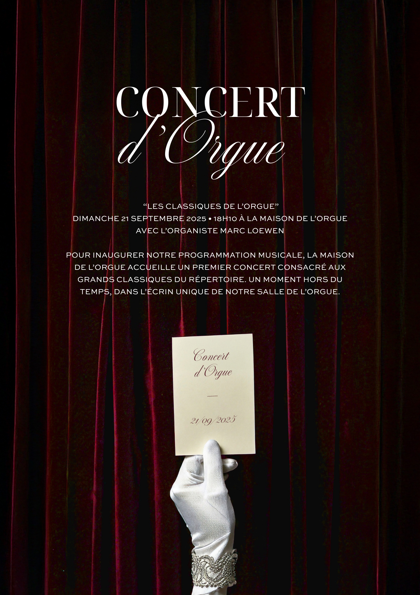 Concert d’Orgue
